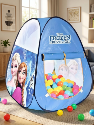 Blue Frozen theme tent house for kids